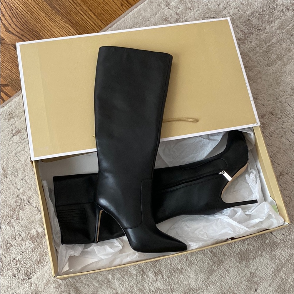 Rue Leather Knee Boot